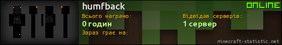 Юзербар 560x90 для humfback