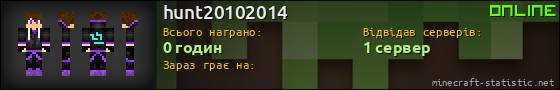 Юзербар 560x90 для hunt20102014