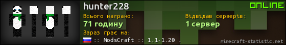 Юзербар 560x90 для hunter228