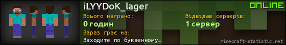 Юзербар 560x90 для iLYYDoK_lager