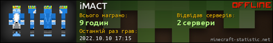 Юзербар 560x90 для iMACT