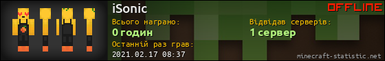 Юзербар 560x90 для iSonic