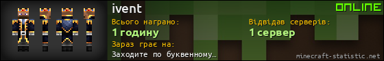 Юзербар 560x90 для ivent