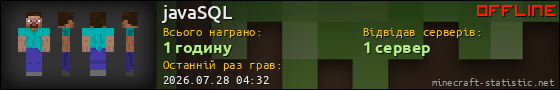 Юзербар 560x90 для javaSQL