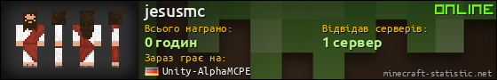 Юзербар 560x90 для jesusmc