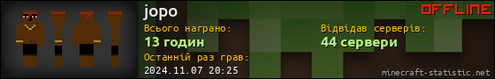 Юзербар 560x90 для jopo