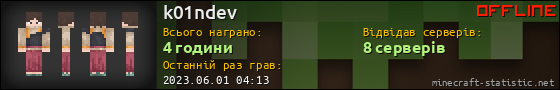 Юзербар 560x90 для k01ndev