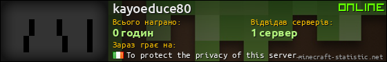 Юзербар 560x90 для kayoeduce80