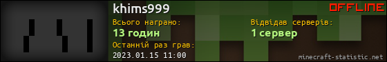 Юзербар 560x90 для khims999
