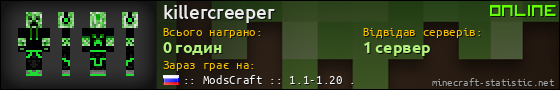 Юзербар 560x90 для killercreeper