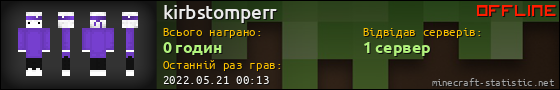 Юзербар 560x90 для kirbstomperr