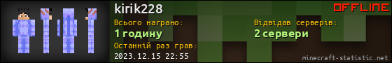 Юзербар 560x90 для kirik228