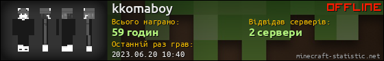 Юзербар 560x90 для kkomaboy