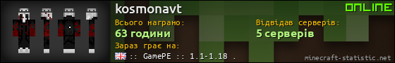 Юзербар 560x90 для kosmonavt