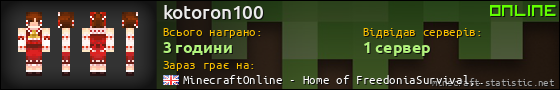 Юзербар 560x90 для kotoron100