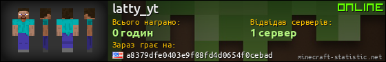 Юзербар 560x90 для latty_yt