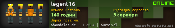 Юзербар 560x90 для legent16