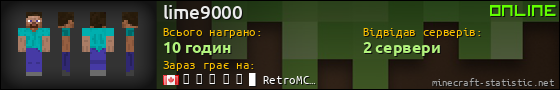 Юзербар 560x90 для lime9000