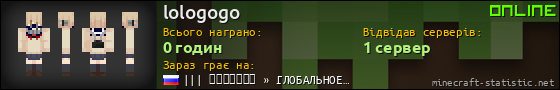Юзербар 560x90 для lologogo