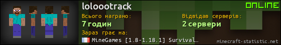 Юзербар 560x90 для loloootrack