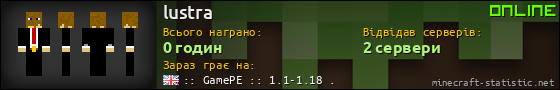 Юзербар 560x90 для lustra