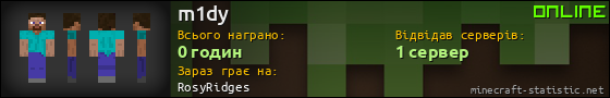 Юзербар 560x90 для m1dy