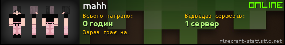 Юзербар 560x90 для mahh