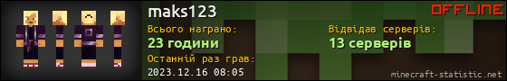 Юзербар 560x90 для maks123