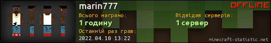 Юзербар 560x90 для marin777