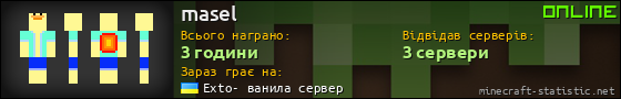 Юзербар 560x90 для masel
