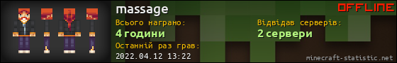 Юзербар 560x90 для massage