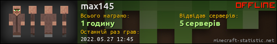 Юзербар 560x90 для max145