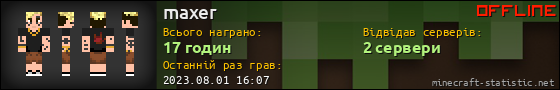 Юзербар 560x90 для maxer