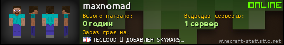 Юзербар 560x90 для maxnomad