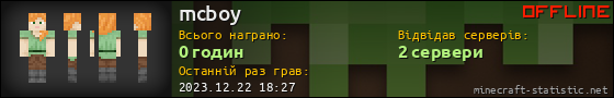 Юзербар 560x90 для mcboy