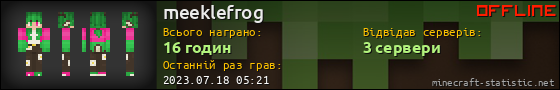 Юзербар 560x90 для meeklefrog