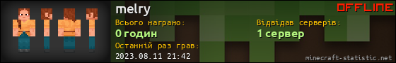 Юзербар 560x90 для melry