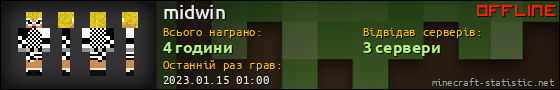 Юзербар 560x90 для midwin