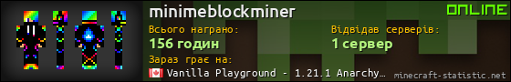 Юзербар 560x90 для minimeblockminer