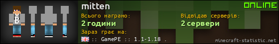 Юзербар 560x90 для mitten