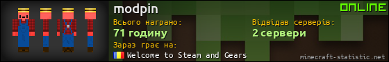 Юзербар 560x90 для modpin