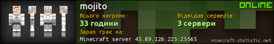 Юзербар 560x90 для mojito