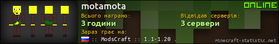 Юзербар 560x90 для motamota