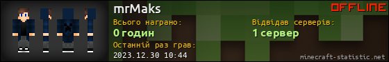 Юзербар 560x90 для mrMaks
