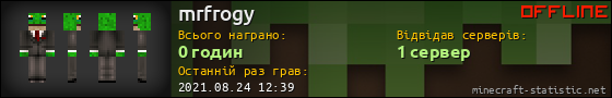 Юзербар 560x90 для mrfrogy