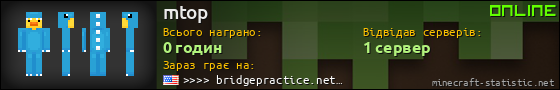 Юзербар 560x90 для mtop