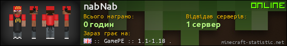 Юзербар 560x90 для nabNab