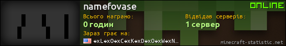 Юзербар 560x90 для namefovase