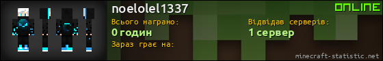 Юзербар 560x90 для noelolel1337