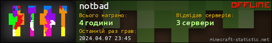 Юзербар 560x90 для notbad